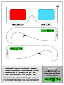 Como hacer gafas 3d caseras